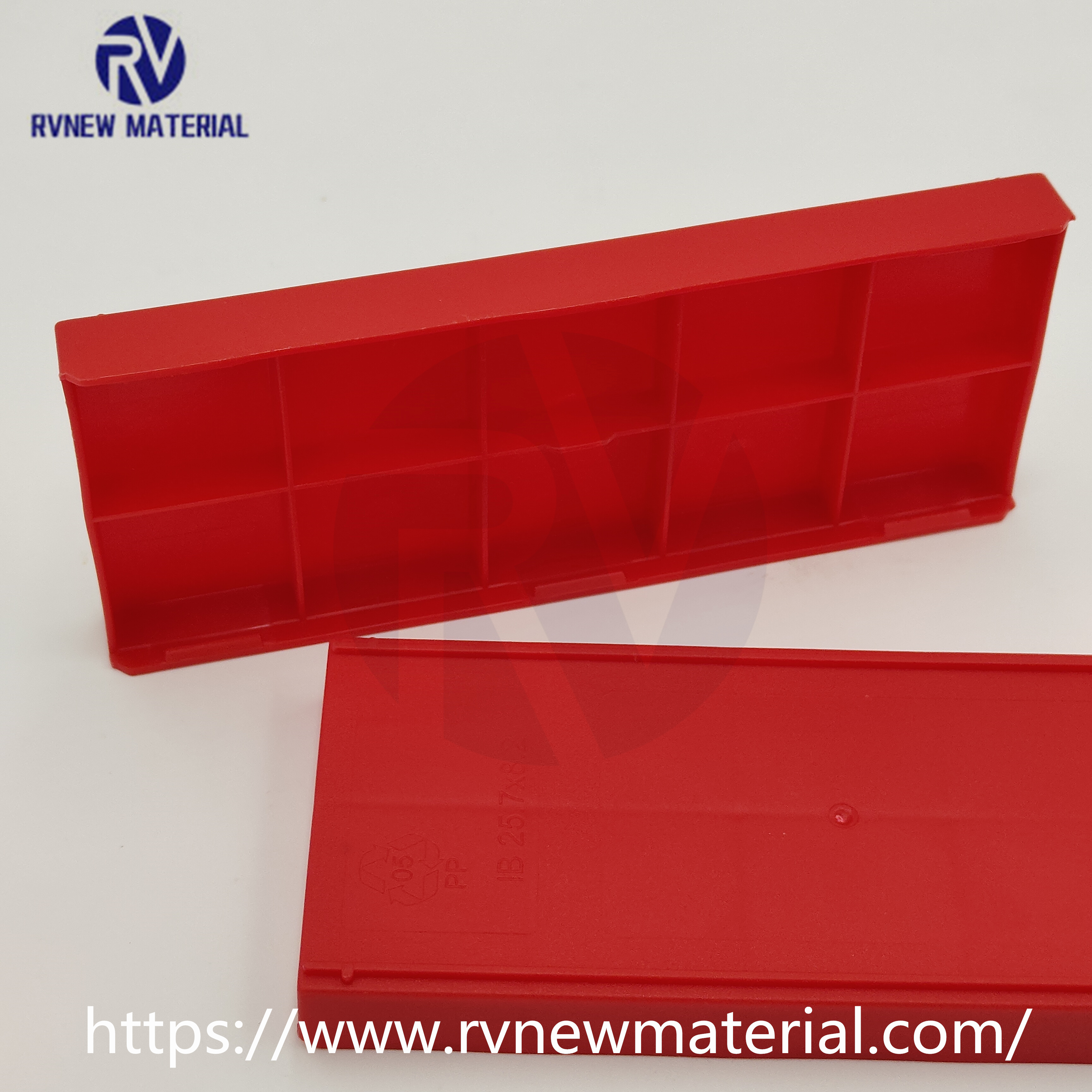 Plastic Box White/Red/Blue Packing for Carbide Inserts Box