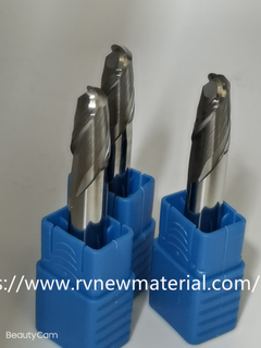 Cemented Tungsten Carbide Full Pitch Thread Milling Cutter End Mill 