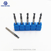 Hight quality 2 flute end mill with TiSIN Coating hrc55