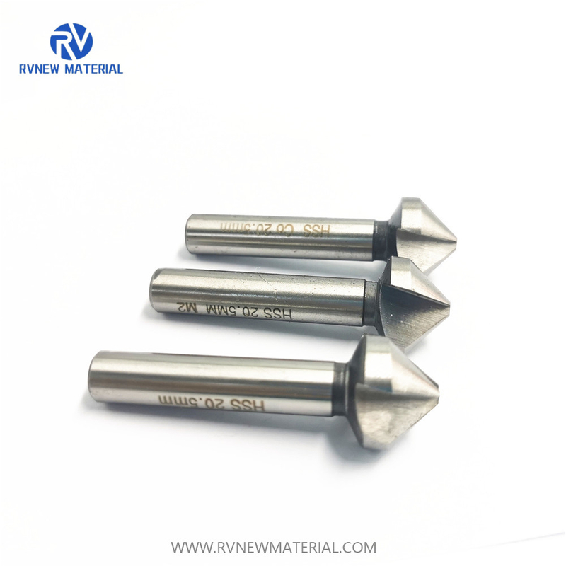 Single 3 Flute 90 Degree Countersink Made From HSS for General Use Ideal for Chatter Free Chamfering And Deburring