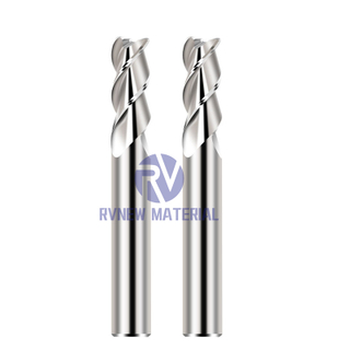 HRC65 3 Flute Carbide End Mill Cutting Tools for Aluminum
