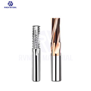 ISO Tungsten Carbide Milling Cutter Full Pitch Thread End Mill Cutter