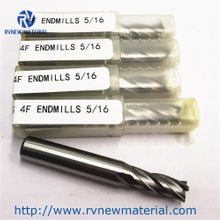 5/16 End Mill 4-Flute HSS Co 8%