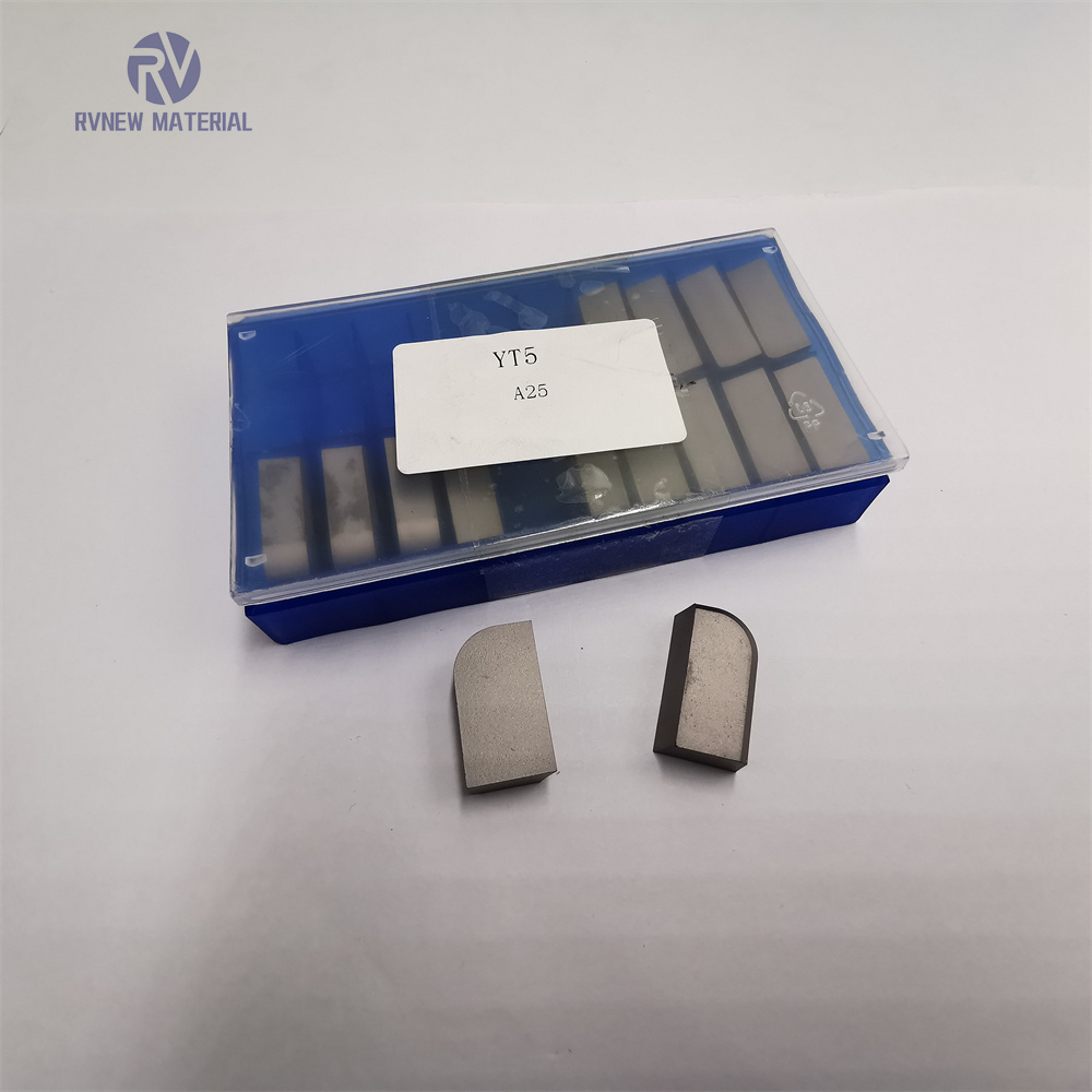 Turning Tool P30 Carbide Brazed Tips for Steel Machining, Type A Cutting Tips A25 A32