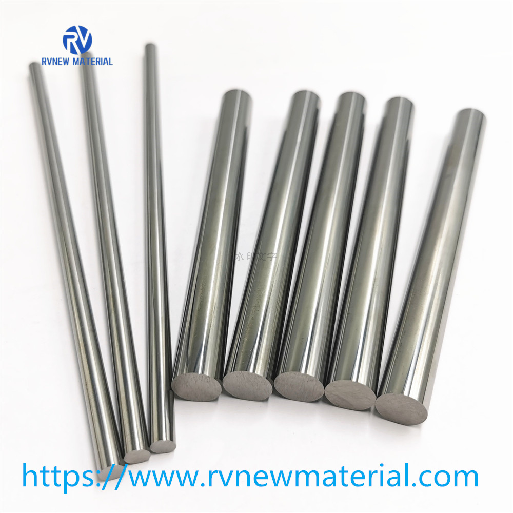 Solid Cemented Tungsten Carbide Round Bar for Aluminum Cutting