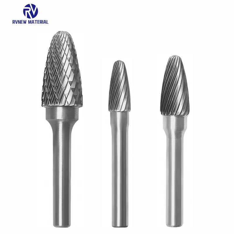 Tungsten Carbide Rotary Burrs for Processing Metal Jade Wood Plastic