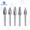 Carbide Milling Cutter Set Rotary 3mm 6mm Tungsten Carbide Rotary Burr