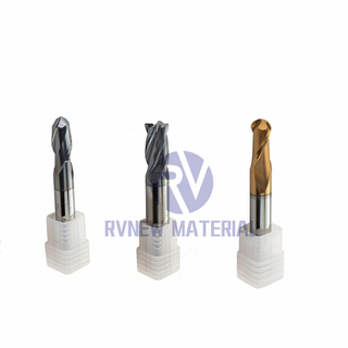 Standard HRC55 4 Flutes Solid Carbide Roughing End Mill 