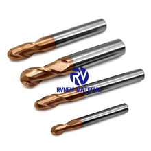 Solid Carbide Ball Nose End Mill for Aluminum