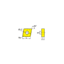  ​High Quality General Turning Inserts CNMA for Cast Iron