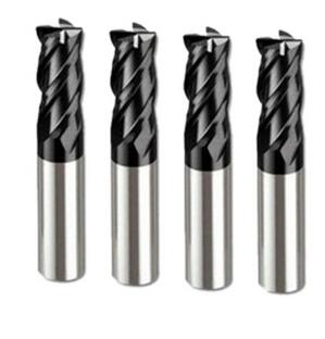 4 Flutes Highly Efficient Square End Mills for Stainless Steels