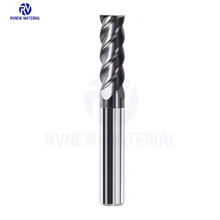 Tungsten Carbide 4 Flute Milling Cutter For Steel