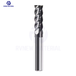 Tungsten Carbide 4 Flute Milling Cutter For Steel