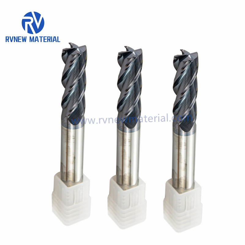 High Efficiency Solid Milling Cutters For Metal Machining