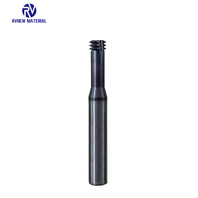 Solid Carbide Threading Milling cutter Three Pitch