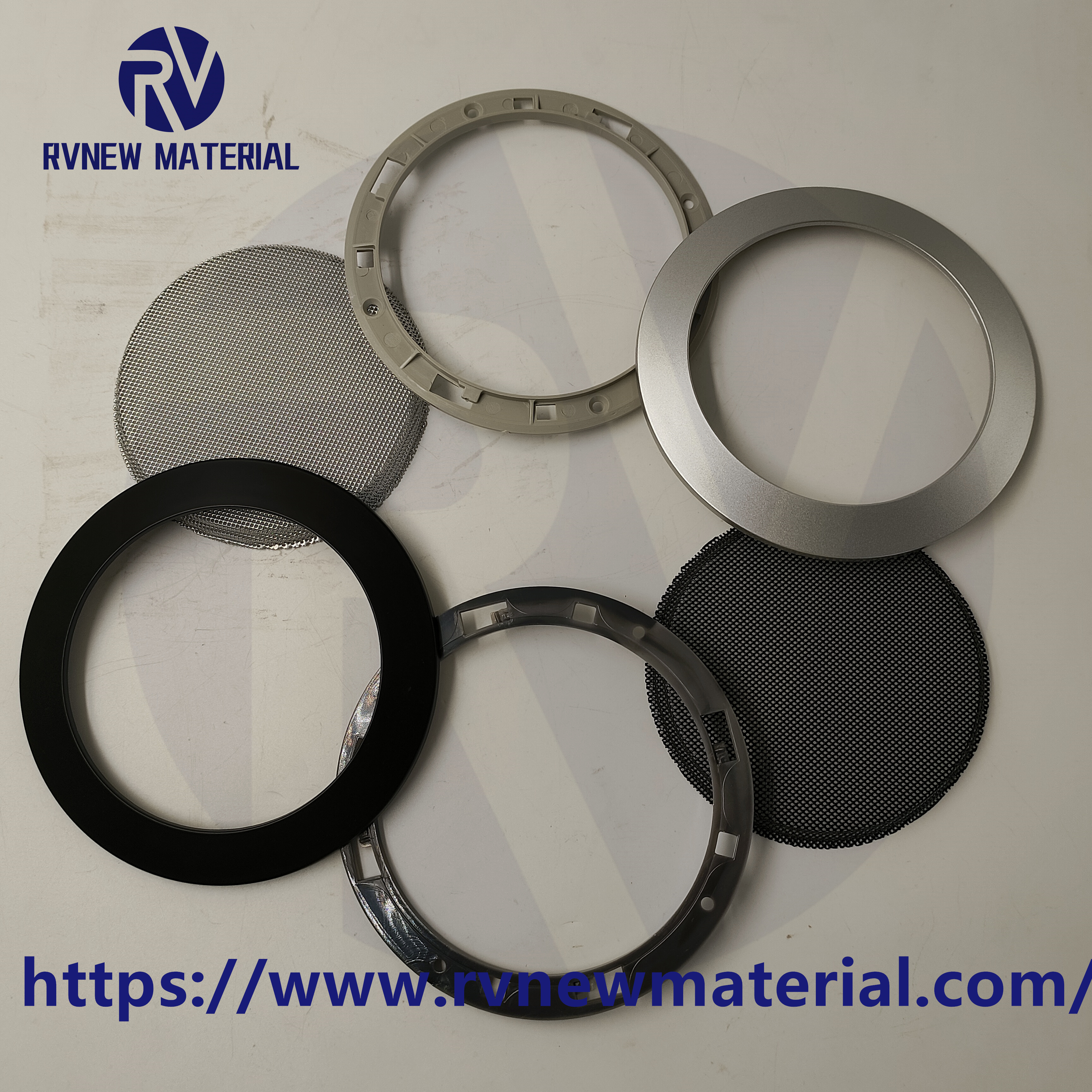 The Factory Supplies Audio Black Decorative Mesh Horn