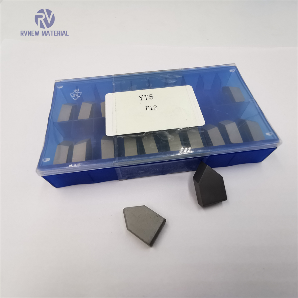 Turning Tool P30 Carbide Brazed Tips for Steel Machining, Type A Cutting Tips A25 A32