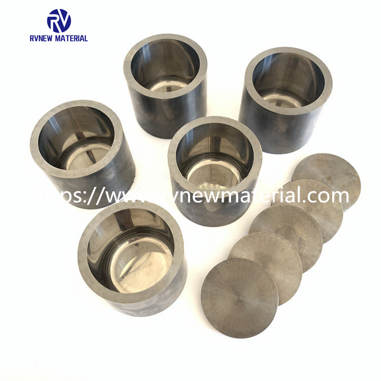 Tungsten Carbide Grinding Jars YG6 YG8 Corrosion Resistance and Shining Finish Tungsten Carbide Balls