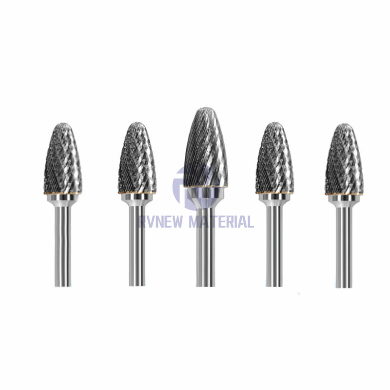 Tungsten Carbide Cylindrical Burrs Cutter Rotary File Set