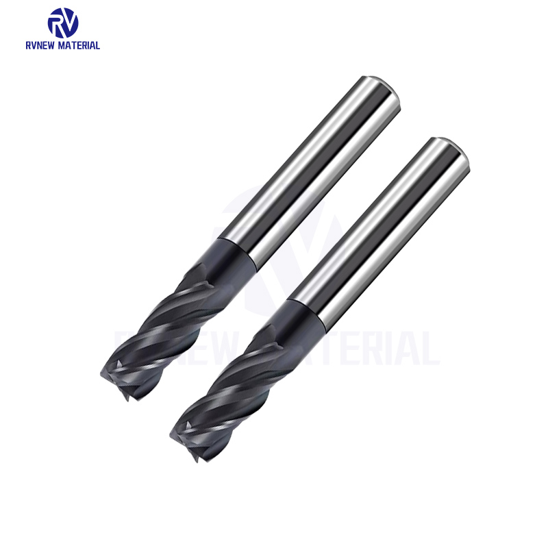 Tungsten Cemented Carbide End Mill For Machining Steel