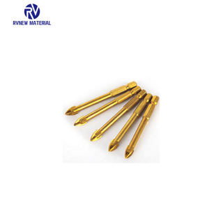  Shank Cross Carbide Tip Glass Drill Bits for glass