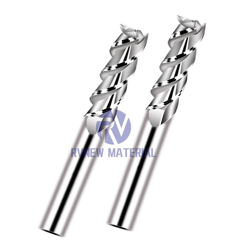 3 Flute Carbide End Mill Cutting Tools for Aluminum
