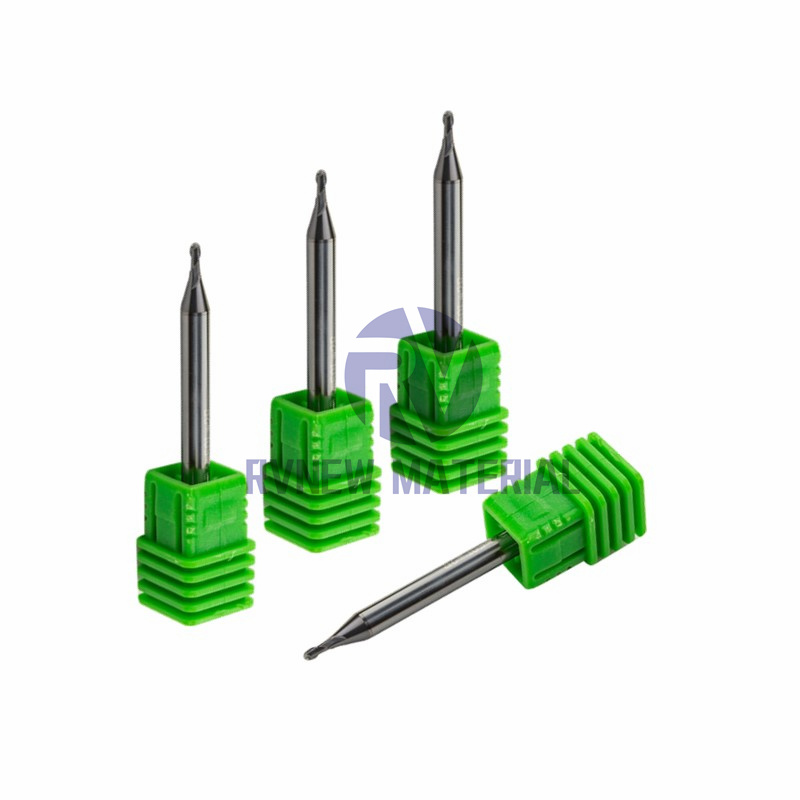 Solid Carbide Micro Ball Nose End Mills 