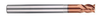 4 Flute With Long Shank Length End Mills For High Hardness