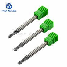 Solid Carbide Ball Nose Endmill 4 Flutes Square Mill Cutter Ball Nose Endmill for Stainless Steel