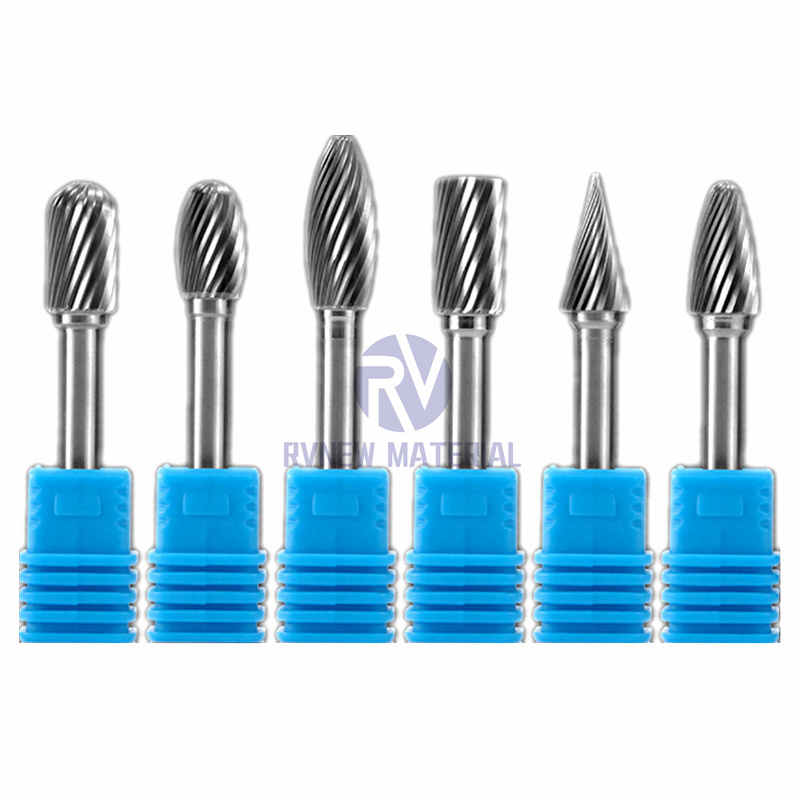 6mm CNC Milling Rotary Carbide Burrs Cutter Indexable