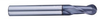 2 Flute Ballnose End Mill For Stainless Steel