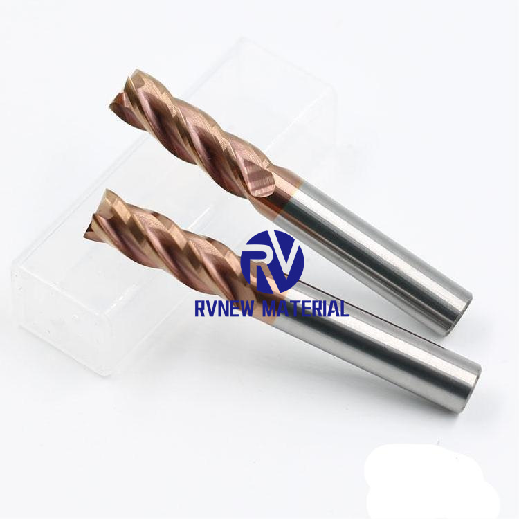 Solid Carbide End Mill for Super High Hardness
