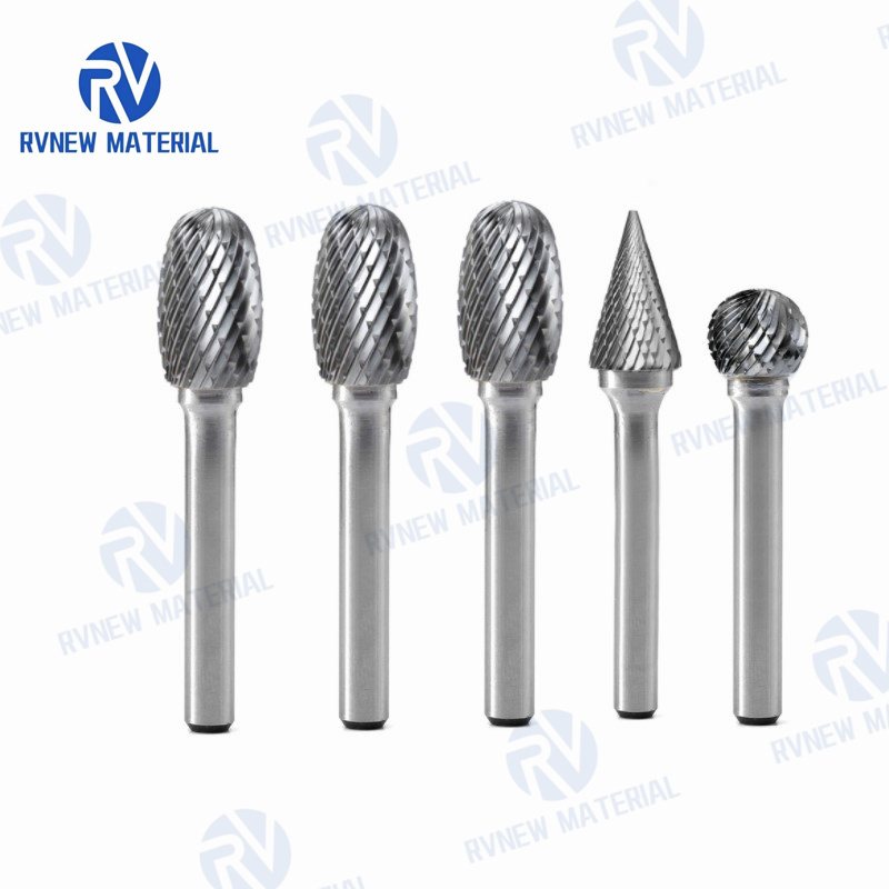 Deburring Tool Solid Tungsten Carbide Burr Double Cut Rotary Burr