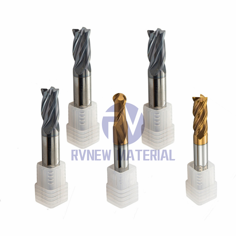 4 Flutes Solid Tungsten Carbide End Mills Milling Cutter for Metal Cutting