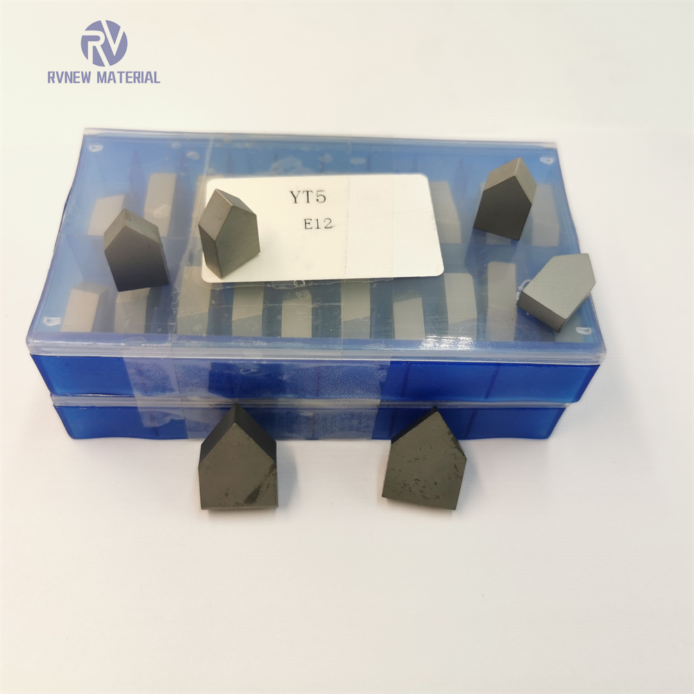 Yt15 YT5 P30 Insert for Turning Tools, Various Types of Cemented Carbide Brazed Tool Inserts