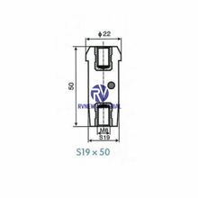 S19×50 Low Voltage Insulator Epoxy Resin Insulator With Rod 