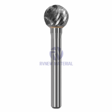 3mm and 6mm Single or Double Cut Solid Tungsten Die Grinder Carbide Rotary Wood Cutting Carving Tool Burrs for Wood Metal Cutting and Carving
