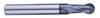 2 Flutes Ballnose End Mill For Stainless Steel