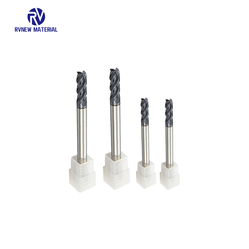 CNC machining solid carbide end mills tungsten carbide milling cutter