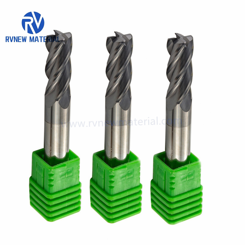 CNC Tooling Milling Cutters 2/4 Flutes Carbide Helix Variable Sharp End Mill for Stainless Steel