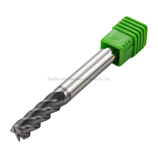 End Mill Cutting Tool with Long Shank