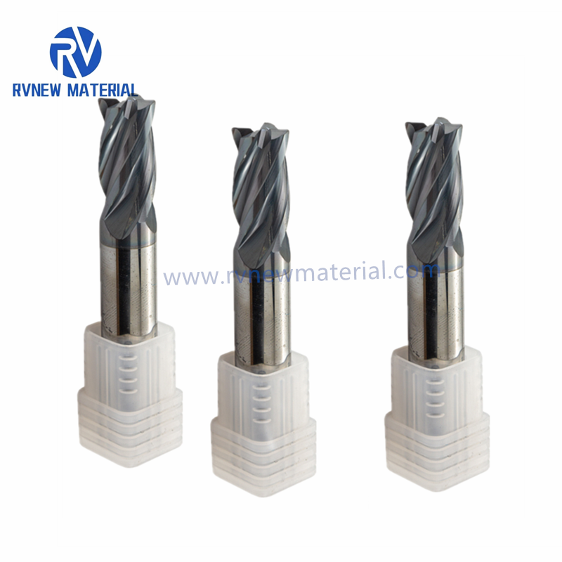 Carbide Woodworking Milling Cutter Square Flat End Mill Milling Cutter