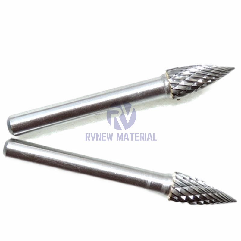Double Cut Tungsten Carbide Rotary Burrs for Wood, Plastic, Steel, Copper