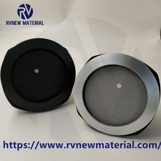 The Factory Supplies Audio Black Decorative Mesh Horn