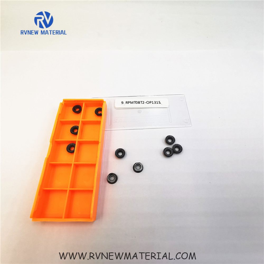 Kit Tornio CNC: Portautensili SRDPN1616H08 + 10 Inserti In Carburo RPMT08T2MOE-JS VP15TF + Chiave T8 - Barra Di Tornitura 16x16 Mm