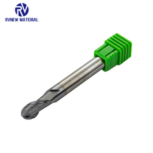 RV laser machining ball nose end mills 