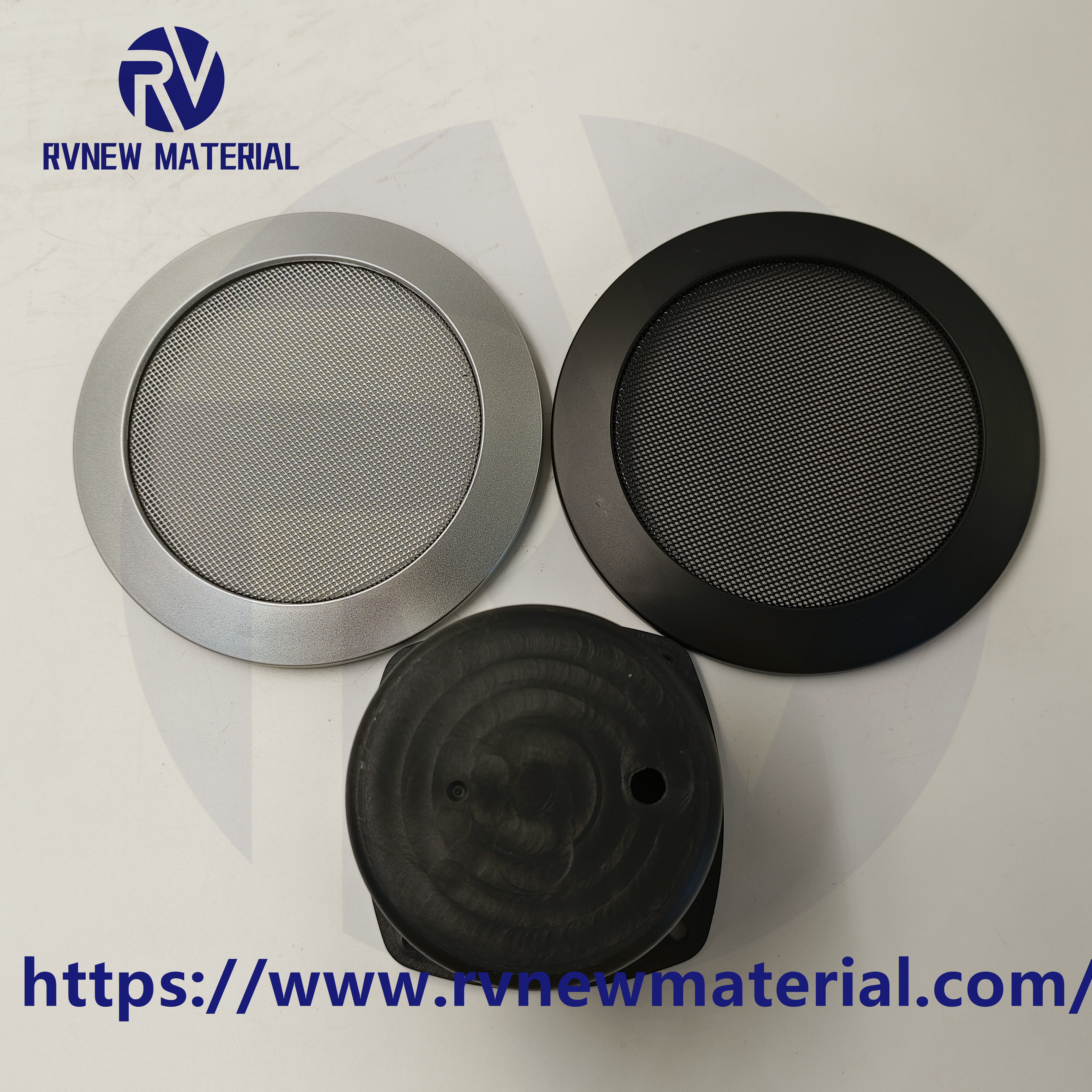 The Factory Supplies Audio Black Decorative Mesh Horn