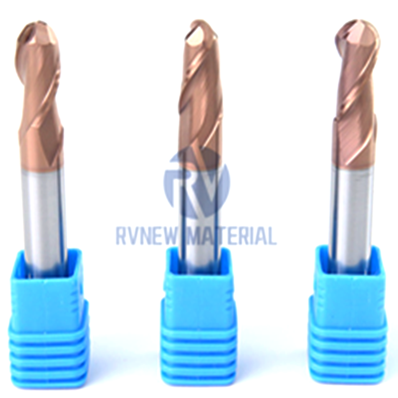 Solid Tungsten Carbide End Mills for Metal Cutting