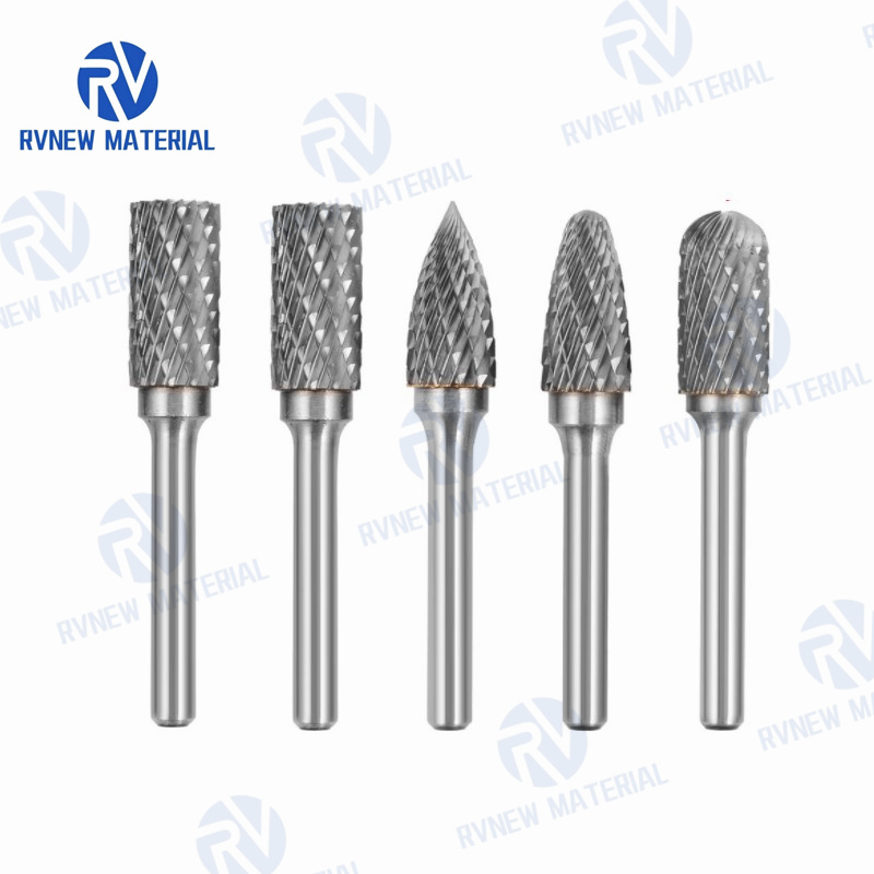 Deburring Tool Solid Tungsten Carbide Burr Double Cut Rotary Burr