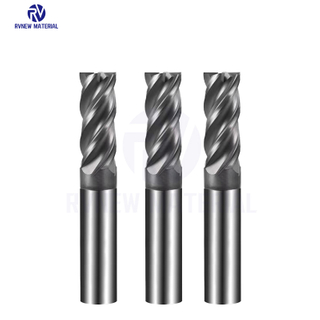 4Flutes Carbide Cutting Tool For Processing Steel